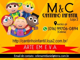 Cantinho Infantil - ARTE EM E.V.A